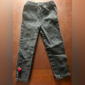 Vintage Kids Black Denim Jeans